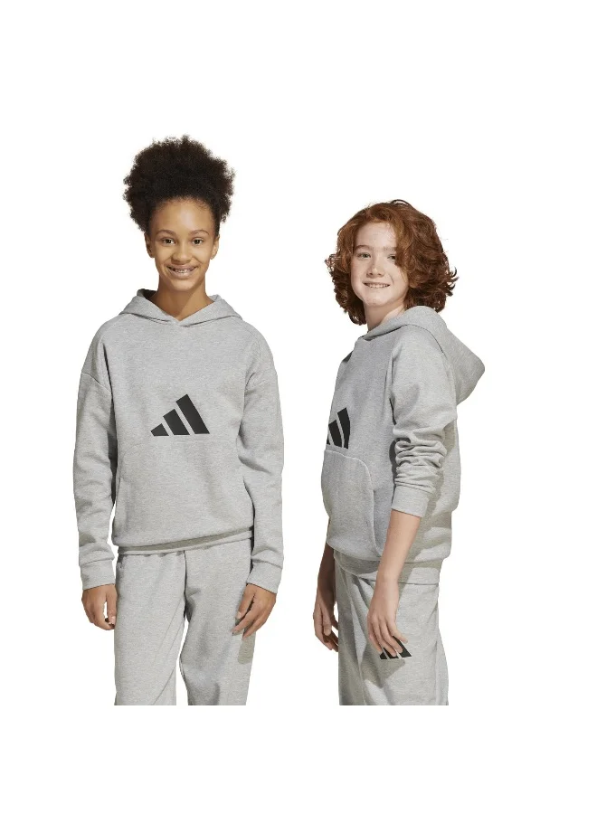 adidas سويت شيرت بغطاء رأس للجنسين بشعار أيقونات المستقبل