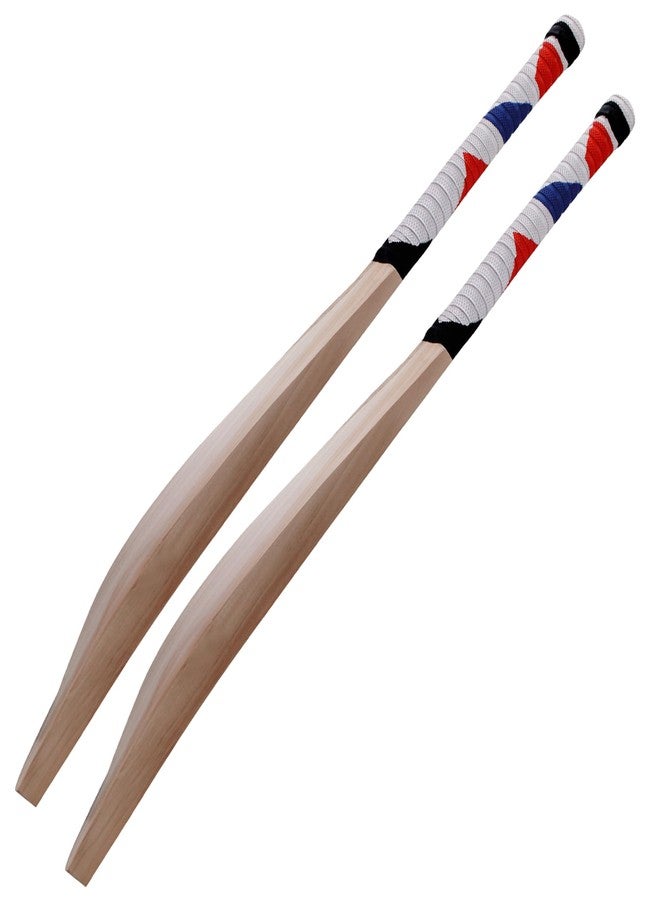Zhoosh Plain English Wilow Cricket Bat | Warrier Look Cover | Short Handle - Image 3