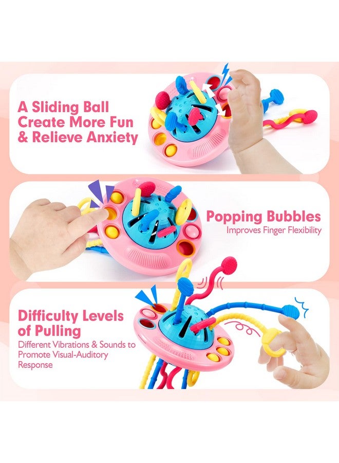 هاهالاند ألعاب مونتيسوري من هاهالاند - ألعاب حسية للأطفال الصغار بخيوط من السيليكون - ألعاب أطفال من سن 18 إلى 24 شهرًا - ألعاب سفر للأطفال الصغار لعمر سنة واحدة - هدايا عيد الميلاد للأطفال الصغار - Image 2