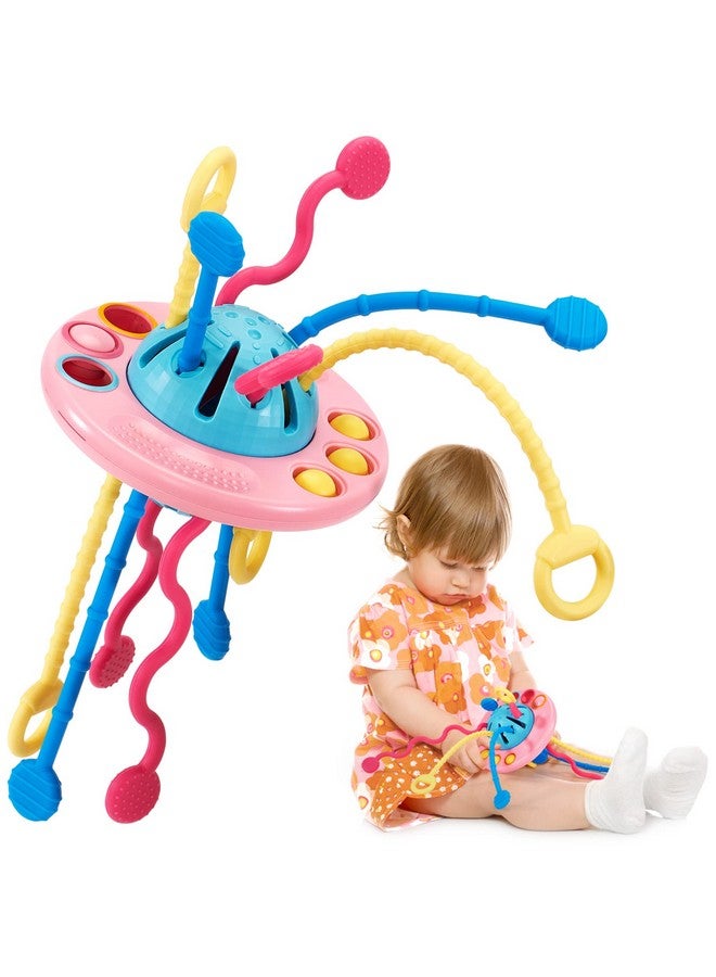 هاهالاند ألعاب مونتيسوري من هاهالاند - ألعاب حسية للأطفال الصغار بخيوط من السيليكون - ألعاب أطفال من سن 18 إلى 24 شهرًا - ألعاب سفر للأطفال الصغار لعمر سنة واحدة - هدايا عيد الميلاد للأطفال الصغار - Image 1