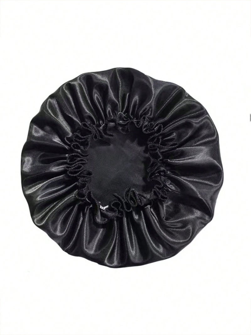 Soft Satin Hair Cap for Women – Stylish Bonnet for Sleep & Daily Styling - Image 3