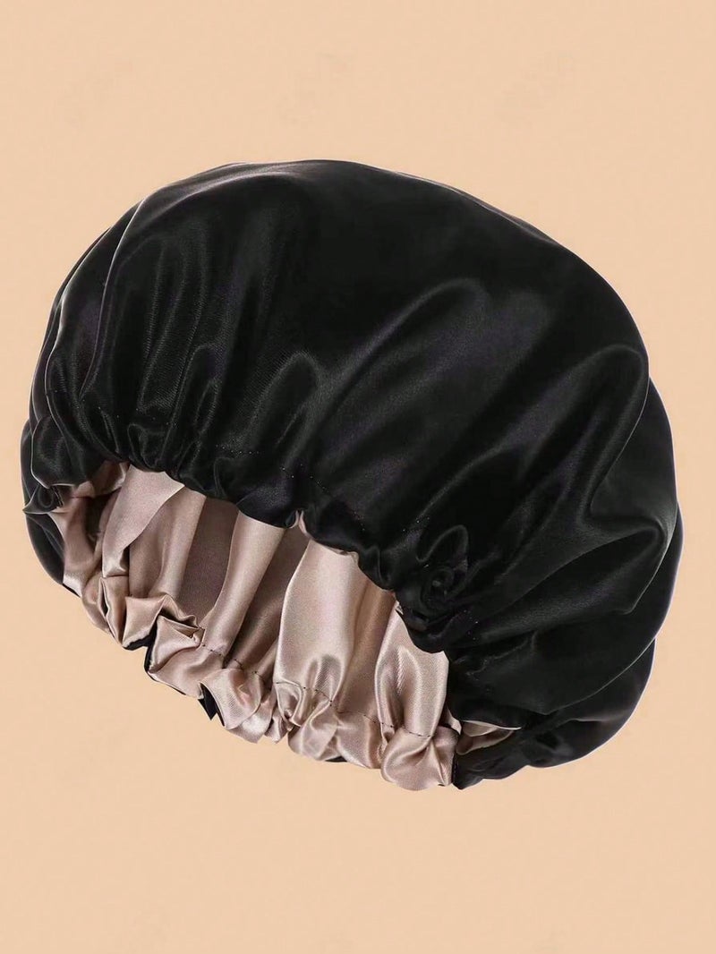 Soft Satin Hair Cap for Women – Stylish Bonnet for Sleep & Daily Styling - Image 2