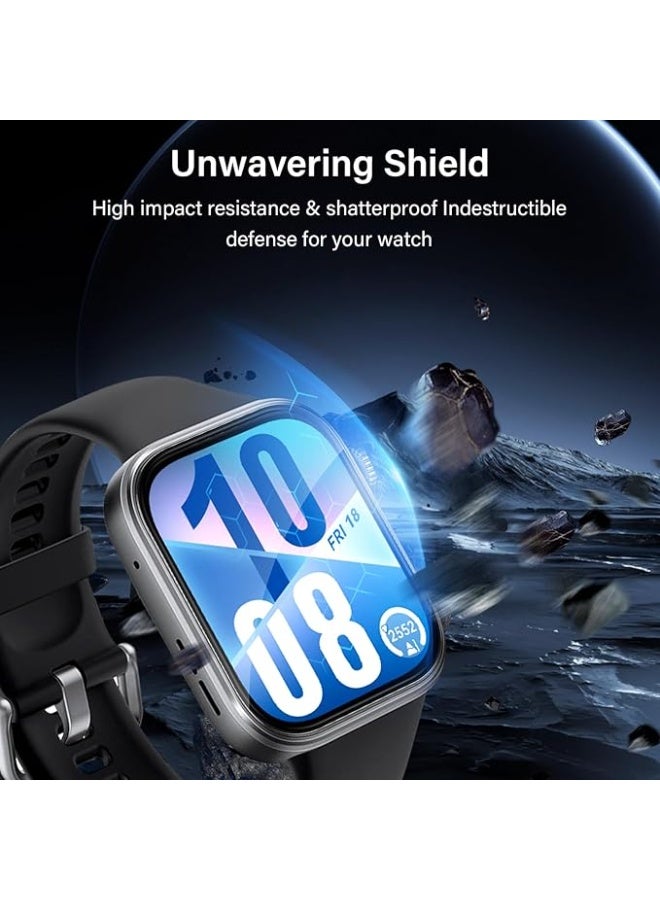 Pack of 4 Screen Protectors For Huawei Watch Fit 3, 3D Full Coverage Flexible Screen Protector, Ultra Resistant, Anti-Scratch High Clear Screen Protector - Image 5