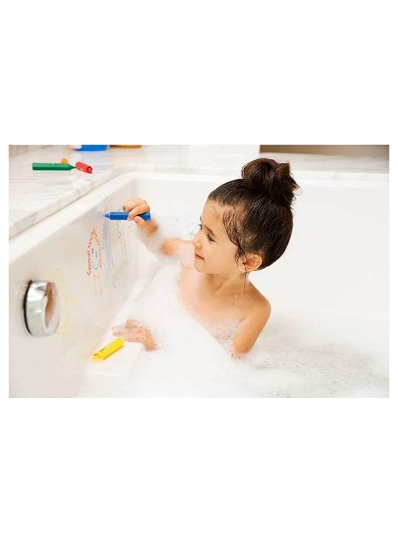 مونشكين أقلام تلوين لعبة وقت الاستحمام - عبوة متعددة الألوان مكونة من 5 قطع - Image 4