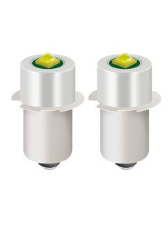 LED Flashlight Replacement Bulb with 18V 12V 19.2V 6-24 Volt and 3W 247LM and PR2 P13.5S LED Conversion Kit Compatible Ryobi Milwaukee Craftsman Torch Lantern Work Light
