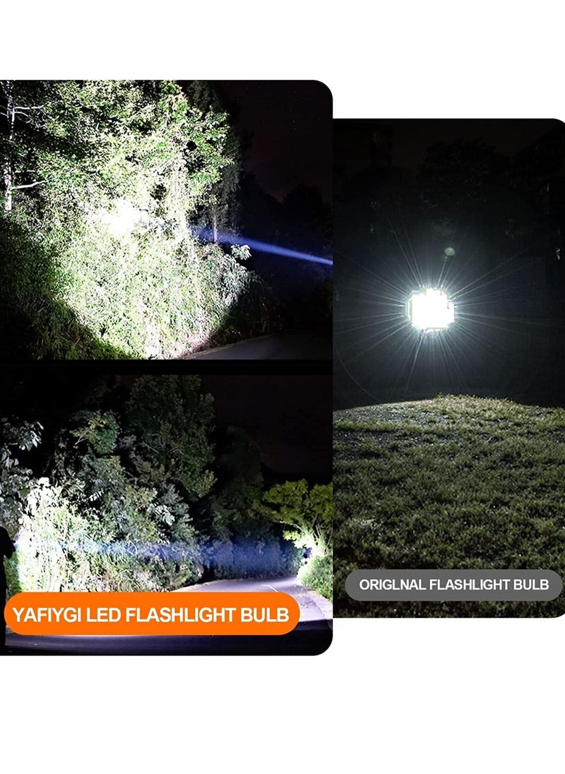 Excefore - LED Flashlight Replacement Bulb with 18V 12V 19.2V 6-24 Volt and 3W 247LM and PR2 P13.5S LED Conversion Kit Compatible Ryobi Milwaukee Craftsman Torch Lantern Work Light - Image 1