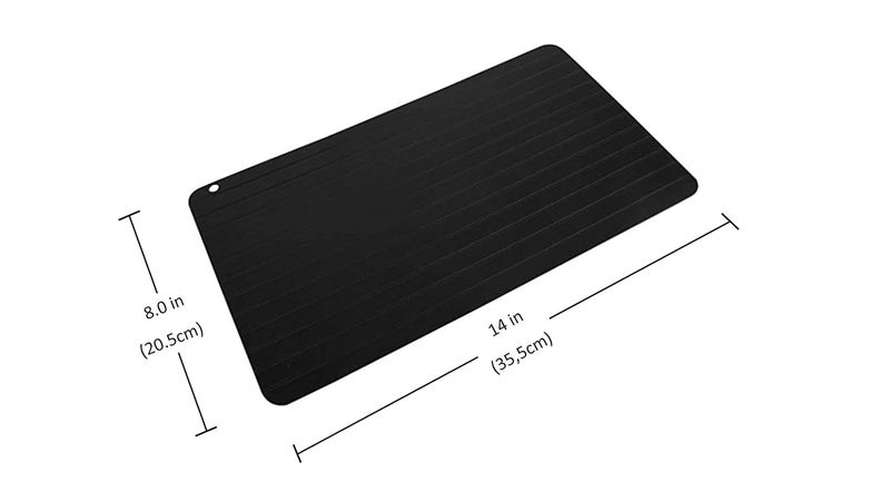 Cascade Branch Original Meat Defrosting Tray Rapid Defrost Plate for Food Natural Miracle Thawing Mat Fast Thaw Board Large Size Master Meat Defroster Tray No MicrowaveElectricity - Image 3