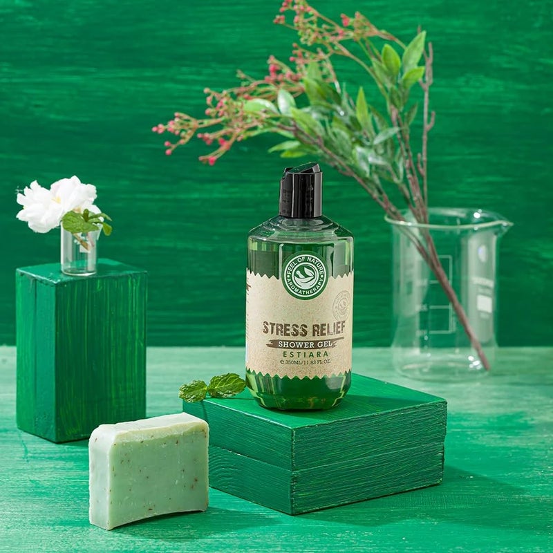Shower Gel Aromatherapy Stress Relief by Estiara Passion Imported from DubaiUAE - Image 2
