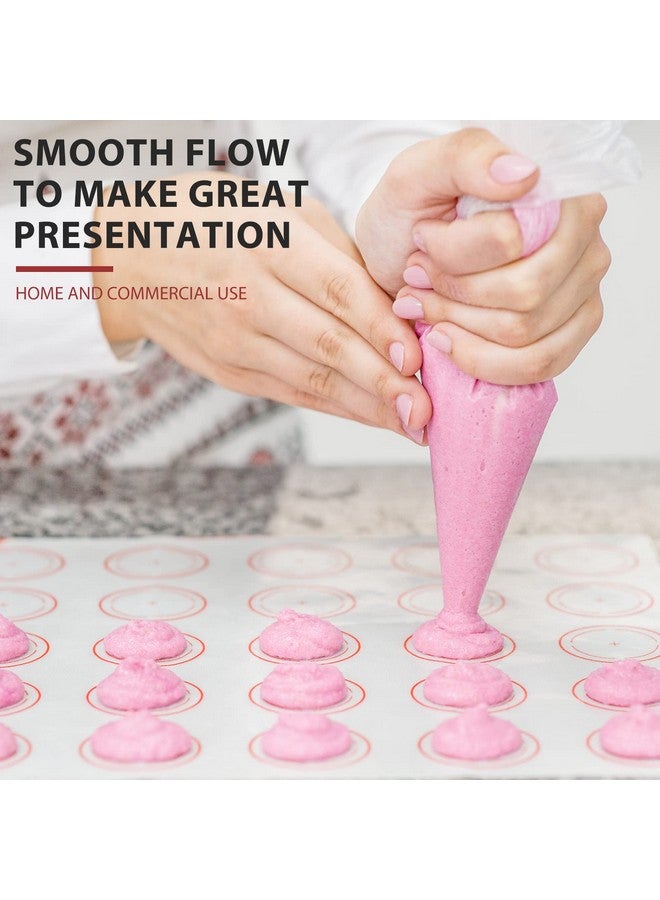 ChengFu 100pcs Disposable Small Piping Bags 8 inch, Mini Piping Bags, Pastry Piping Bags for Cream Frosting, Icing Bags for Cake and Dessert Decorations - Image 2