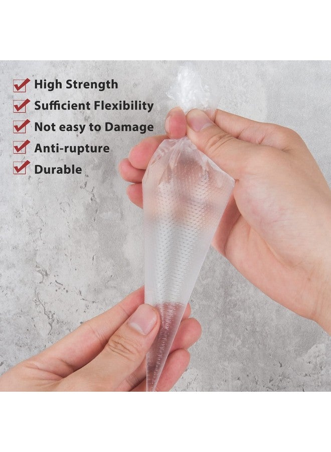 ChengFu 100pcs Disposable Small Piping Bags 8 inch, Mini Piping Bags, Pastry Piping Bags for Cream Frosting, Icing Bags for Cake and Dessert Decorations - Image 5