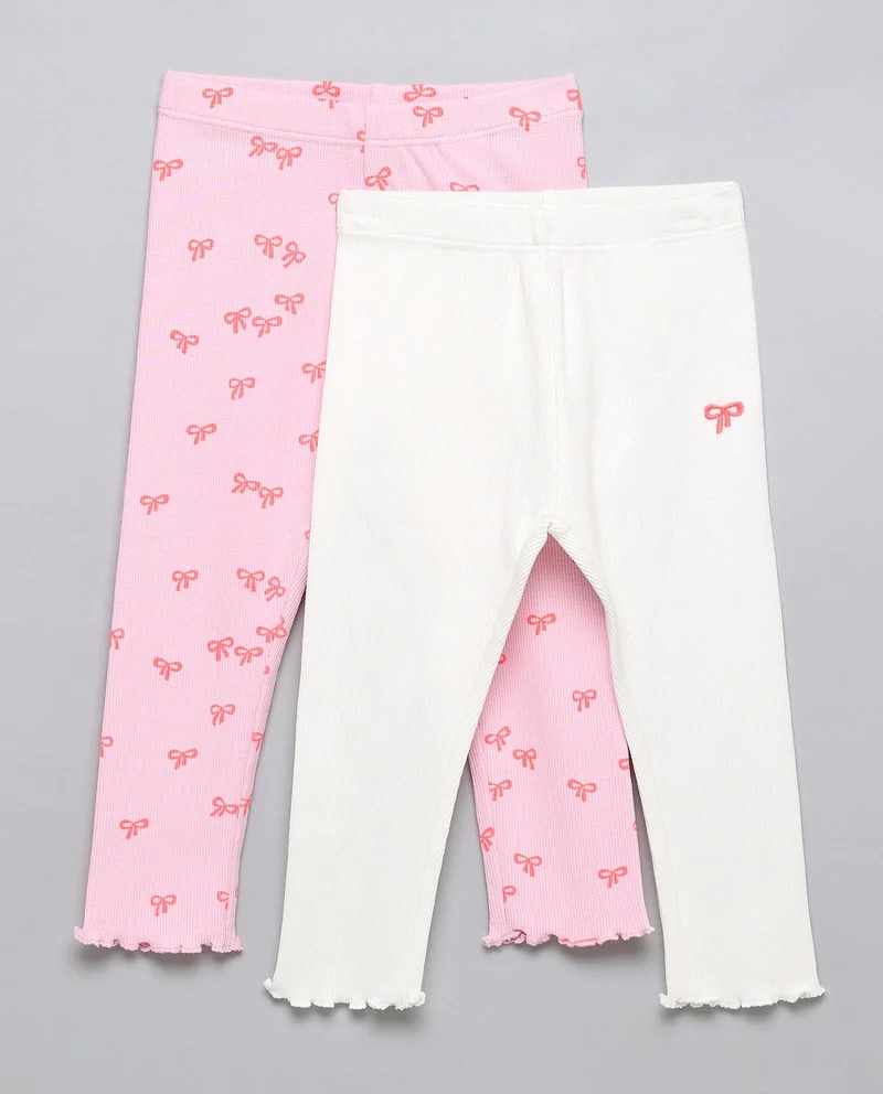 R&B 2 Pack Printed Leggings