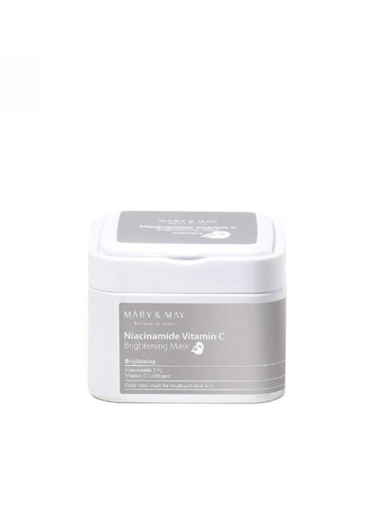 Mary And May Niacinamide Vitamin C Brightening Mask - Image 1