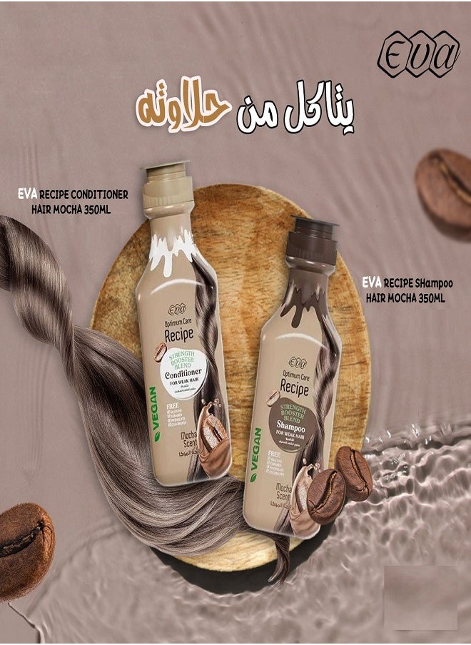 Eva - Optimum Care Recipe Strength Booster Blend Conditioner Mocha Scent 350ml - Image 1