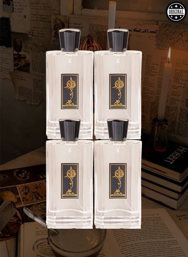 Banafa 4 Pieces Al Khalid Perfume 100ml EDP - Image 1