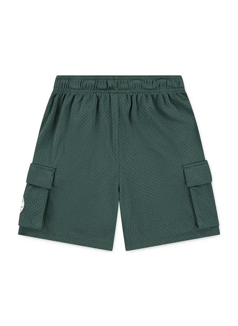 CONVERSE Youth Heritage Cargo Mesh Shorts