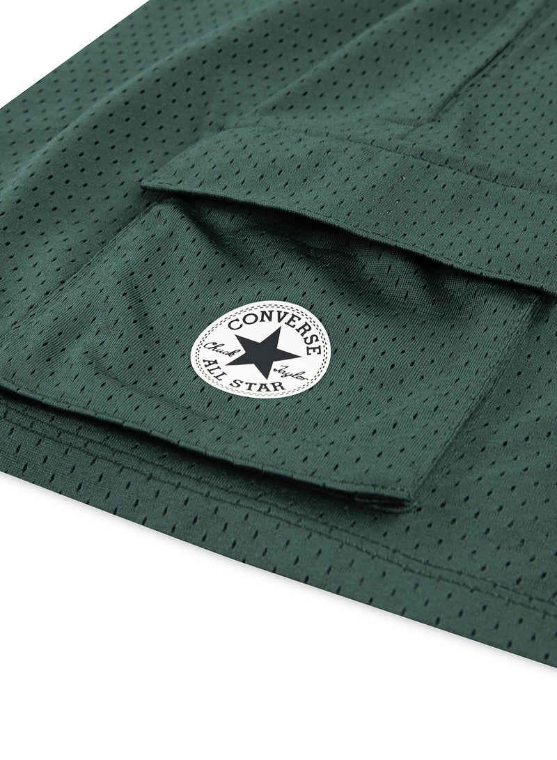 CONVERSE Youth Heritage Cargo Mesh Shorts - Image 3