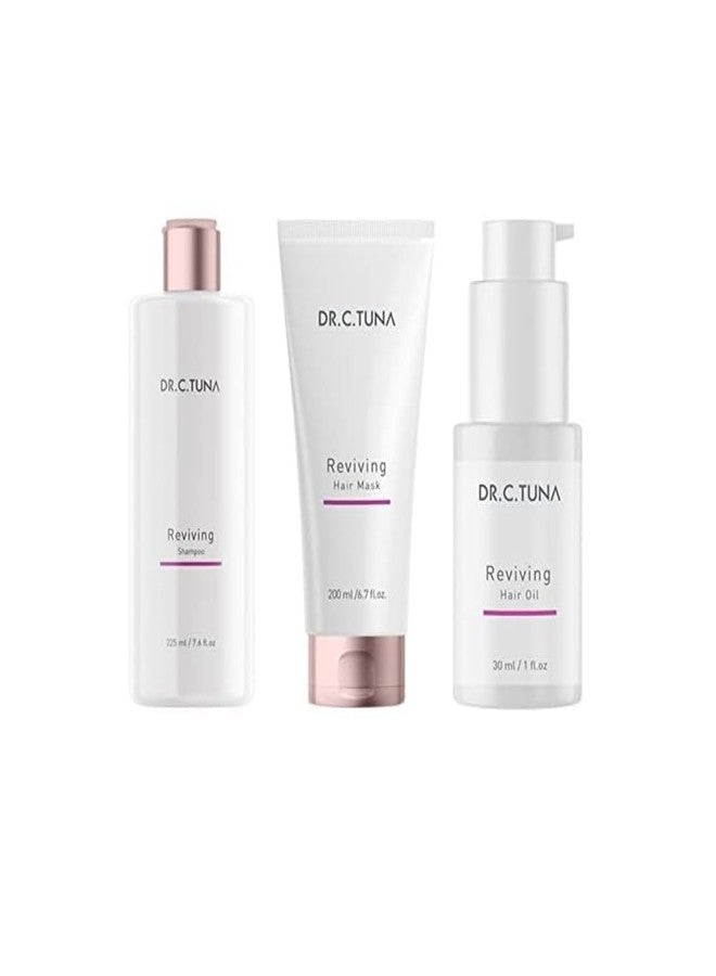 FARMASi Dr C Tuna, Advanced Reviving Shampoo and Hair Mask with Capixyl™ and Trichogen™ for Hair Growth | Shampoo 7.6 fl oz / 225 ml | Mask 6.7 fl.oz/ 200 ml - Image 1