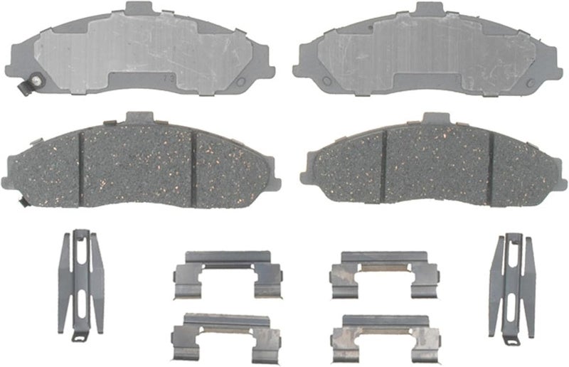 ACDelco وسادات الفرامل الأمامية لسيارات كاديلاك XLR وشيفروليه كورفيت - شبه معدنية - Image 1