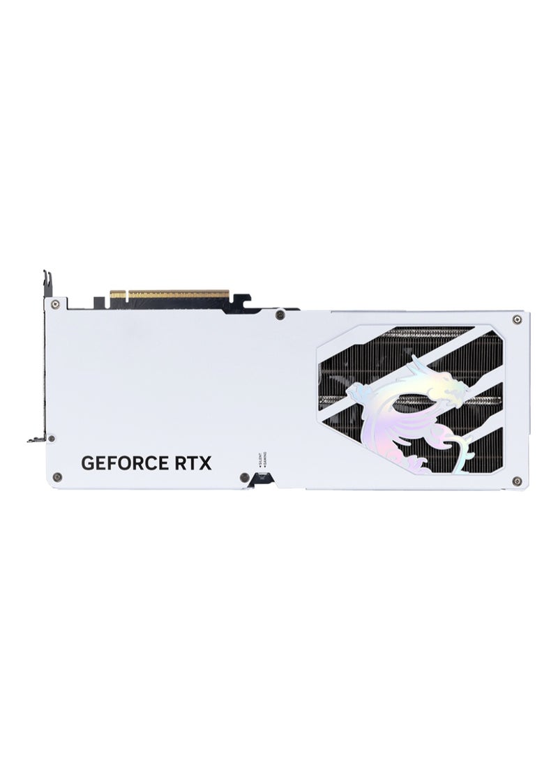 MSI GeForce RTX 5070 Ti 16GB GDDR7 GAMING TRIO OC White Graphics Card, Blackwell Architecture, 2580MHz, PCIe 5.0, DLSS 4, Ray Tracing, TRI FROZR 4, 3x DP 2.1, HDMI 2.1, RGB, 16-Pin Power, White | 912-V531-060  - Image 4