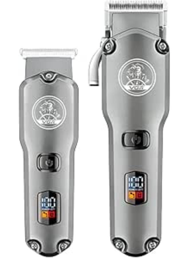 V-675 Ipx6 Waterproof Rechargeable Metal Hair Clipper