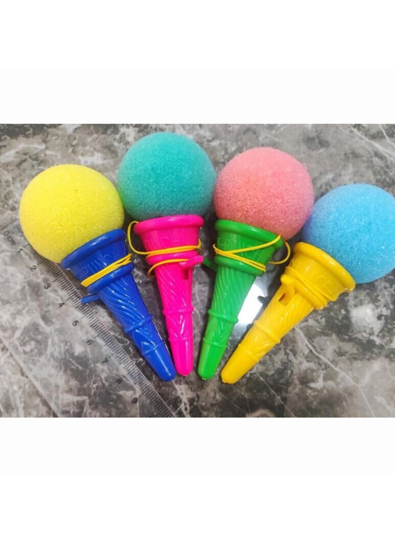 Generic - 30Pcs Ice Cream Ejection Toys Foam Ball Launcher Size 3.5*9.5cm - Image 1