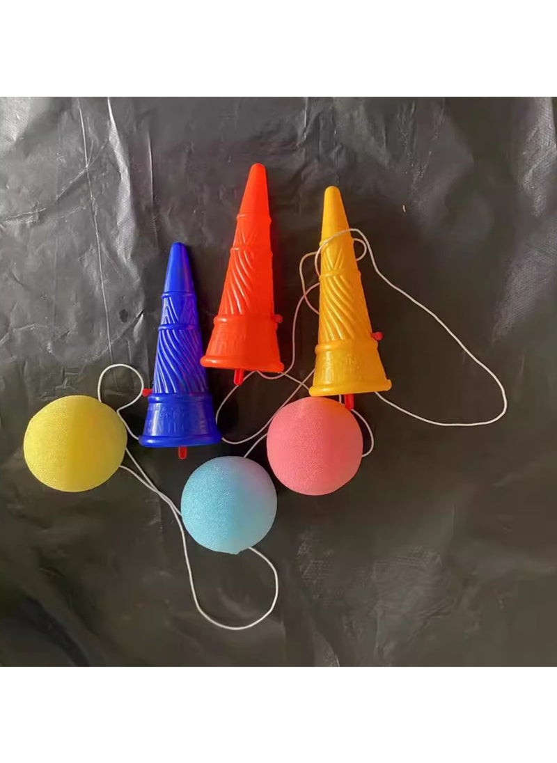 Generic - 30Pcs Ice Cream Ejection Toys Foam Ball Launcher Size 3.5*9.5cm - Image 1