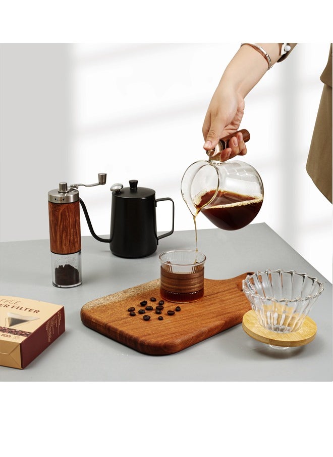 V60 Coffee Maker Coffee Set Drip Coffee Set 11 Pieces, Coffee Grinder, Coffee Kettle, V60 Coffee Dripper, Coffee Bag,V60 Coffee Server,V60 filter Coffee Serving Set Drip distilled - pzsku/ZBE6A11C4B8B9368E9496Z/45/_/1722595289/3519477a-82f3-4869-a478-cd0a6e1fd34a