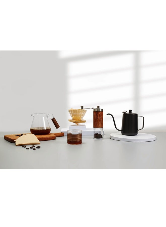 V60 Coffee Maker Coffee Set Drip Coffee Set 11 Pieces, Coffee Grinder, Coffee Kettle, V60 Coffee Dripper, Coffee Bag,V60 Coffee Server,V60 filter Coffee Serving Set Drip distilled - pzsku/ZBE6A11C4B8B9368E9496Z/45/_/1722595290/16d34252-a1b6-46b1-b2b9-e05bcaf7f0da