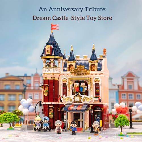 PANTASY Toy Shop Building Set for Adults Nostalgic Modular Building with Detailed Facade Interior Decoration Creative Architecture Building Toy for Building Block and Design Lovers - Image 5