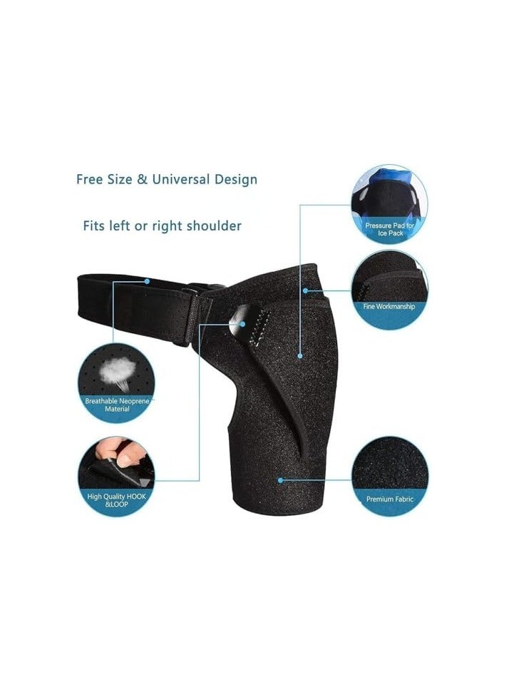 general Swivel Cuff Compression Shoulder Rest Professional adjustable shoulder cuff support Experience greater comfort and stability - Image 3