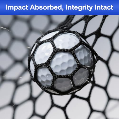 Kynara 10x10ft Golf Netting for Garage, Heavy Duty Golf Nets for Backyard, Sports Netting for Backyard Barrier, Backstop Netting, Safety Net - Image 3