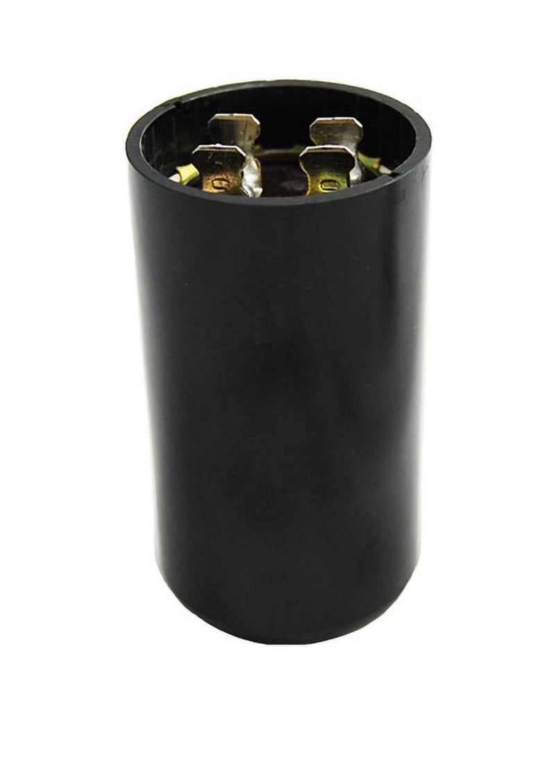 High Quality 2 Pin Cylinder Shaped Motor Starting Capacitor Black (130-156 MFD (130-156µF)) - Image 3