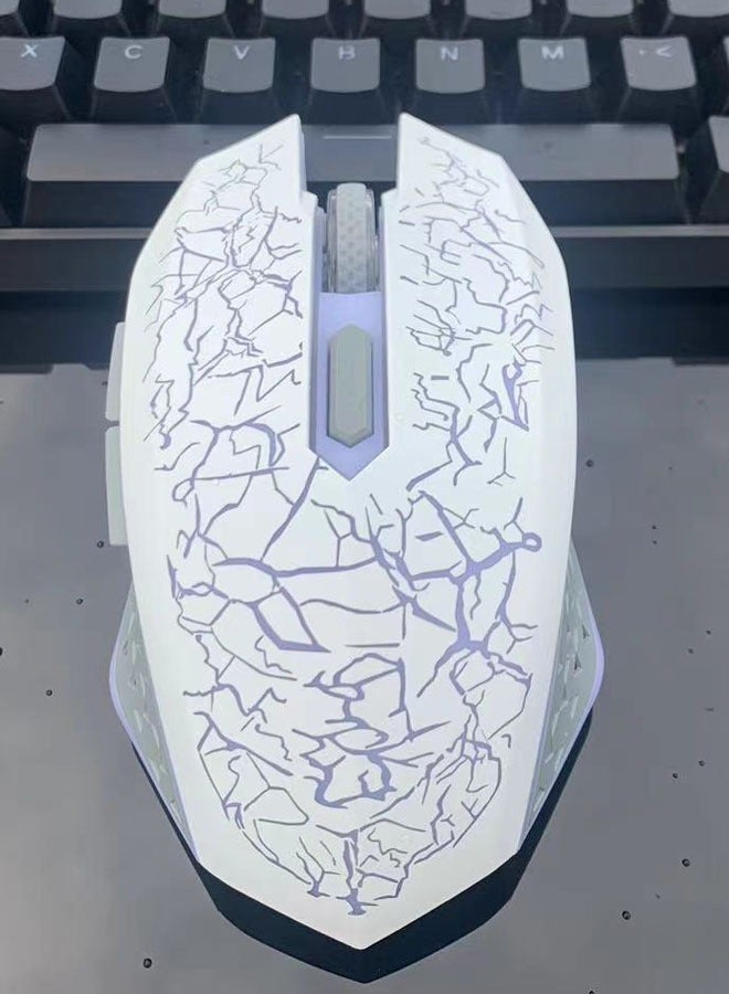 general White 2.4G Wireless Gaming Mouse Suitable for Laptops - Image 1