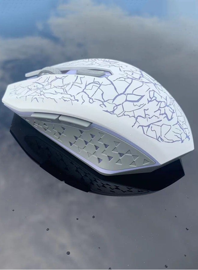 general White 2.4G Wireless Gaming Mouse Suitable for Laptops - Image 4