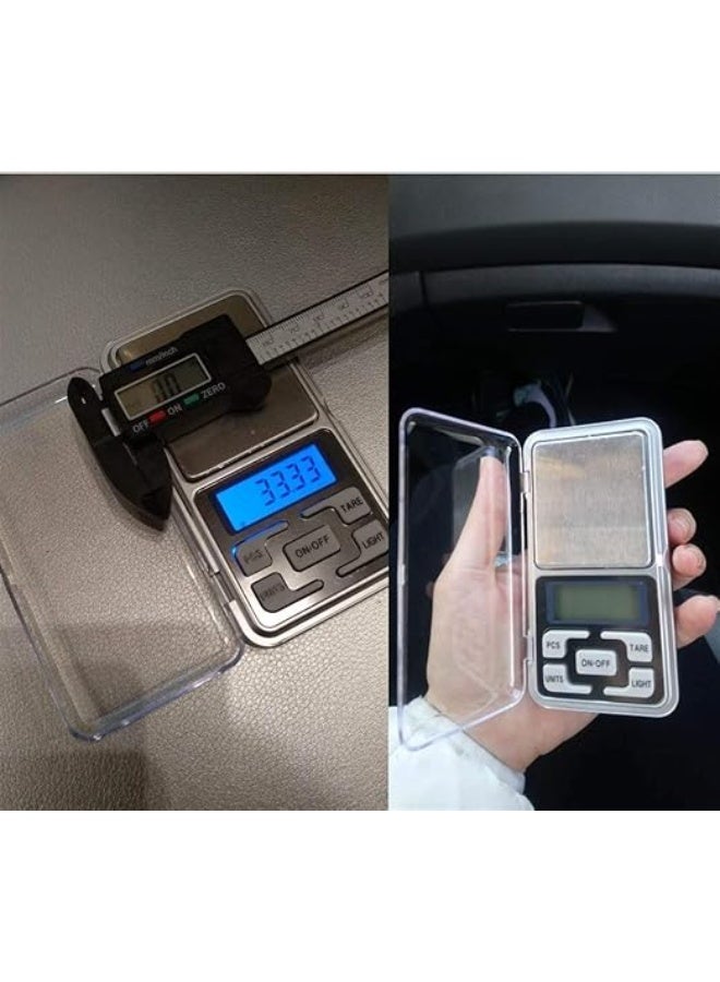 ميزان جيب صغير عالي الدقة لقياس المجوهرات والتوابل  - Image 4