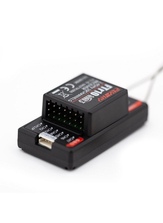FlySky FTR10 2.4G 10CH AFHDS 3 RC Receiver Dual Antenna Support i-BUS/S-BUS/PPM Output for PL18 Transmitter RC Drone Airplane Helicopter