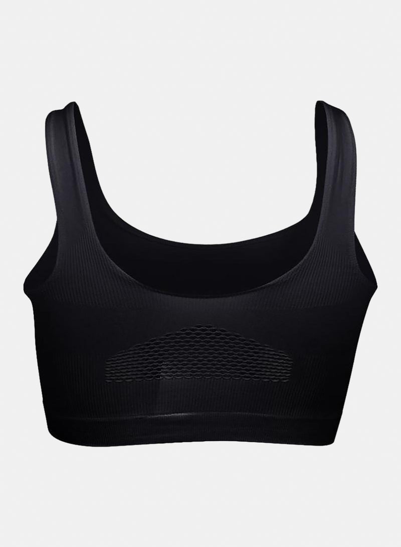 Silvy Lycra Net Bra - Image 2