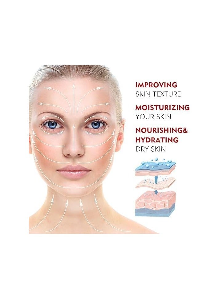 OUHOE 30g Retinol Cream, Collagen Firming Retinol Cream for Face, Melasma Lightening Anti-wrinkle Cream, Skin Tightening Lifting Hydrating, Anti-Ageing Care for a Fresh Glow and Even Complexion - Image 3