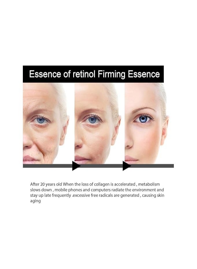 OUHOE 30g Retinol Cream, Collagen Firming Retinol Cream for Face, Melasma Lightening Anti-wrinkle Cream, Skin Tightening Lifting Hydrating, Anti-Ageing Care for a Fresh Glow and Even Complexion - Image 4