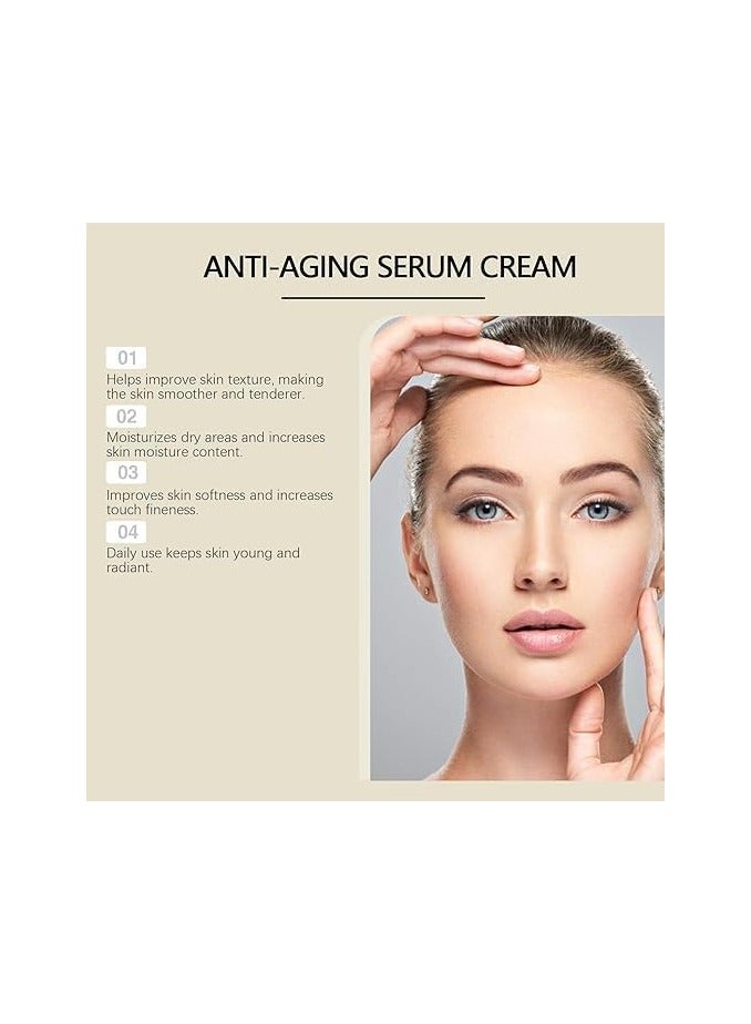 OUHOE 30g Retinol Cream, Collagen Firming Retinol Cream for Face, Melasma Lightening Anti-wrinkle Cream, Skin Tightening Lifting Hydrating, Anti-Ageing Care for a Fresh Glow and Even Complexion - Image 5