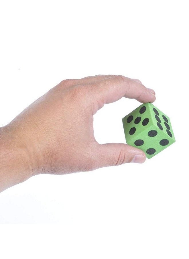 Bedwina - Foam Dice Set Bulk Pack Of 36 1.5 Inch Large Assorted Colorful Foam Dice Cubes With Number Dots Use For Kids Classrooms Math Games Building Toys Party Supplies By Bedwina - Image 1