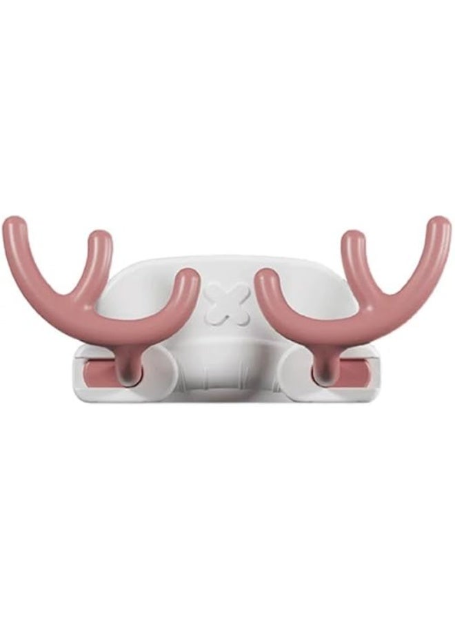 Spaceshoop Creative Sticky Hook Adhesive Hook Wall Mounted Multi Functional Hook for Bathroom Bedroom Office Kitchen (SHAPE 10)  - Image 1