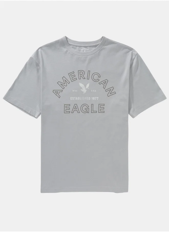 امريكان ايجل AE Logo Graphic T-Shirt