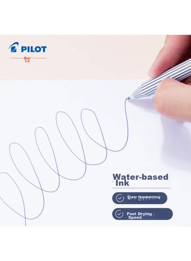 PILOT Rollerball Pen, Gel Pen, Signature Pen, Student Calligraphy Practice, Office Use, Ultra-smooth Writing, Bl-5m, 0.8mm, Red, 6-pack - Image 2