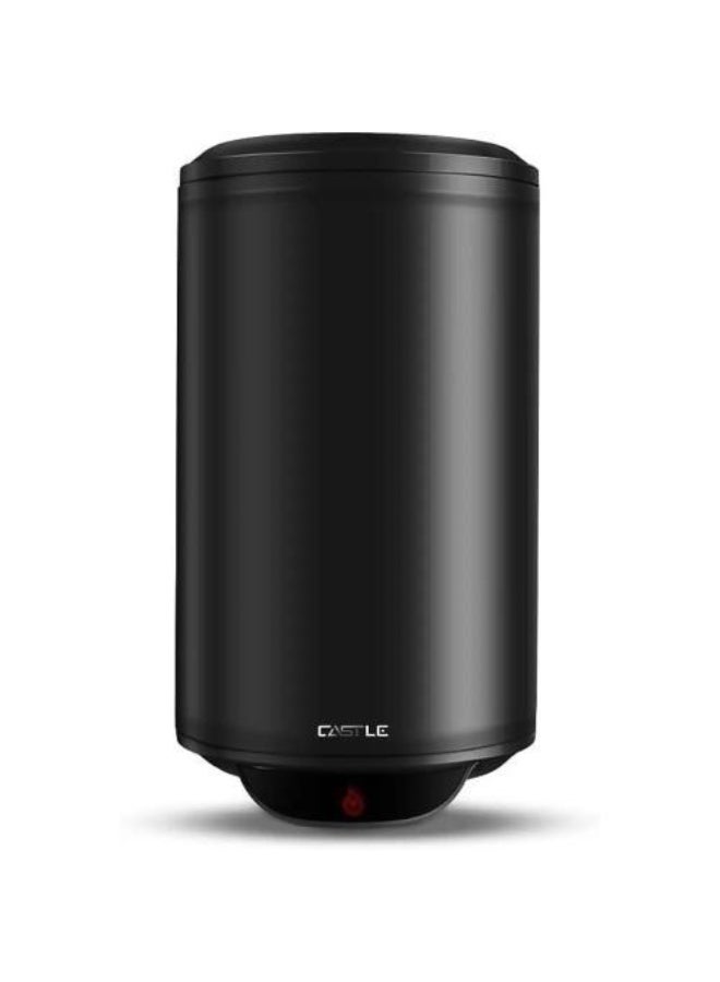 سخان مياه كهربائي من كاسل، سعة 80 لترًا، رقمي، WH1080D - أسود