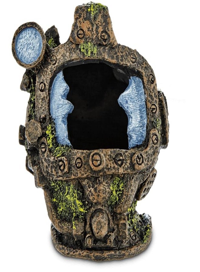 imagitarium by Petco Resin Detailed Diver Helmet Aquatic Decor - Image 1