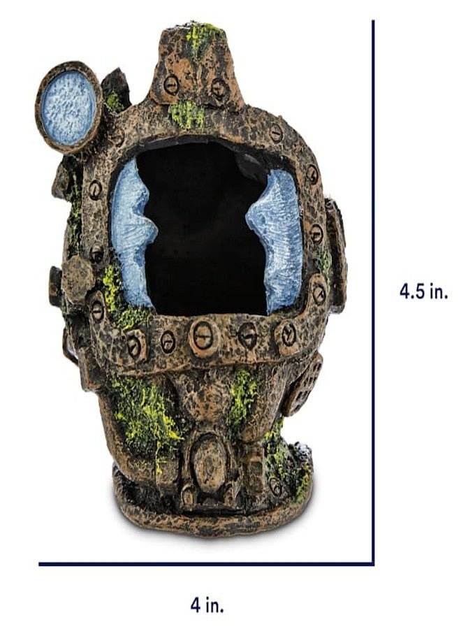 imagitarium by Petco Resin Detailed Diver Helmet Aquatic Decor - Image 2