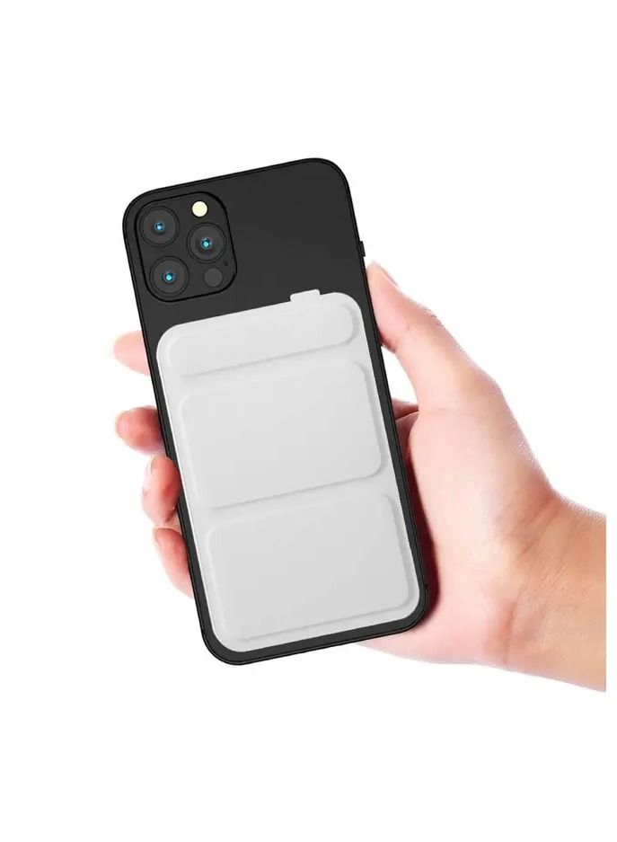 devia Extreme Speed Series 20W PD Magnetic Wireless Bracket Power Bank 5000mAh - White - Image 2