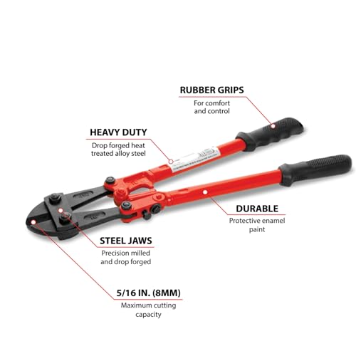 Performance Tool BC-18 18-Inch Bolt Cutter - Image 3