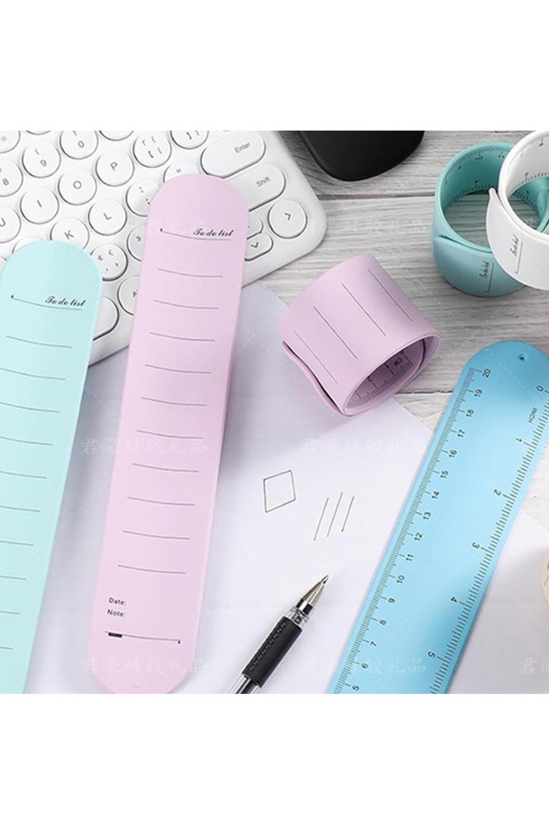 CMGTYYD. سوار سيليكون مذكرة، سوار المهام القابلة للارتداء، سوار سlap قابل لإعادة الاستخدام المقاوم للماء، سوار سlap، سوار المهام مذكرة التكنولوجيا القابلة للارتداء، سوار المعصم مسح، مناسبة للمدارس والمستشفيات والشركات - Image 5